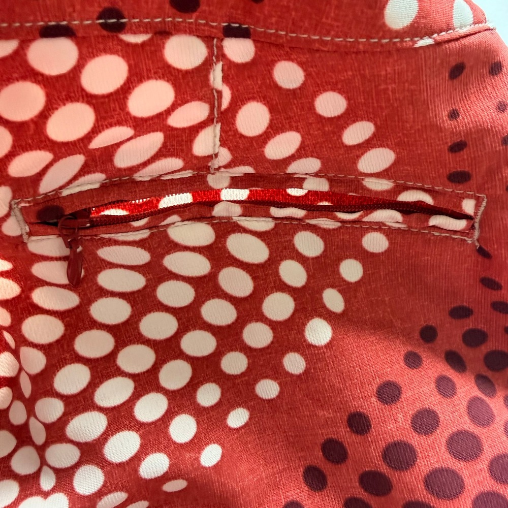 Tommy Bahama Mens Geometric Dot Board Shorts 36 Red orange Vacation Summer - Picture 6 of 15